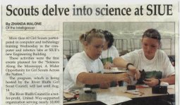 Scouts delve into science at SIUE
